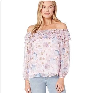 Vince Camuto Off Shoulder Floral Top 3x